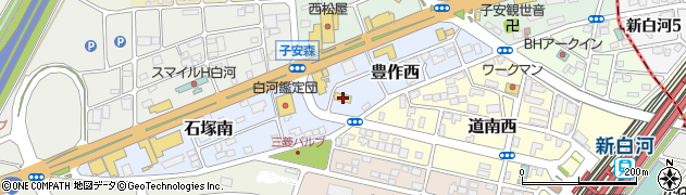 セブンイレブン新白河駅西口店周辺の地図