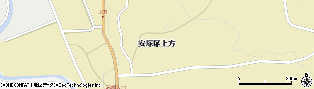 新潟県上越市安塚区上方周辺の地図