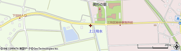新潟県上越市三和区下中22周辺の地図