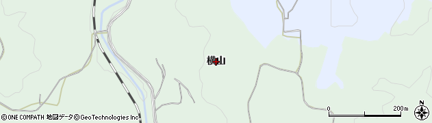 福島県石川町（石川郡）山形（横山）周辺の地図