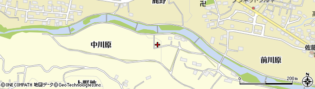 福島県いわき市小川町西小川（中川原）周辺の地図