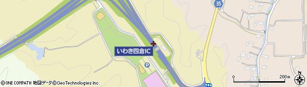 福島県いわき市四倉町中島（大久保）周辺の地図