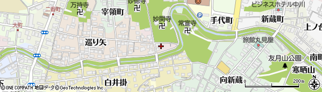 福島県白河市金屋町118周辺の地図