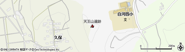福島県白河市久田野豆柄山3周辺の地図