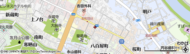 茶釜食堂 年貢町店周辺の地図