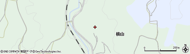 福島県石川郡石川町山形横山9周辺の地図