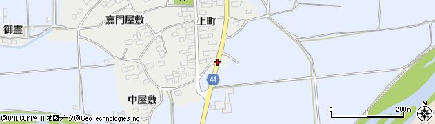 福島県中島村（西白河郡）川原田（松畑）周辺の地図