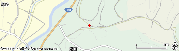 福島県石川町（石川郡）山形（滝尻）周辺の地図