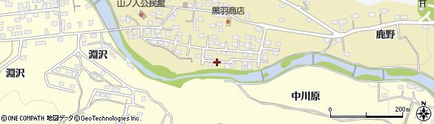 福島県いわき市小川町高萩（山ノ入）周辺の地図