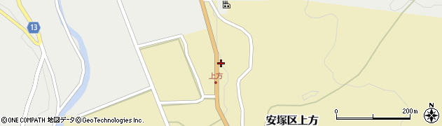 新潟県上越市安塚区上方886周辺の地図