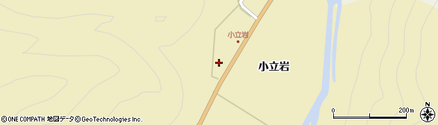 福島県南会津町（南会津郡）小立岩（宮之前）周辺の地図