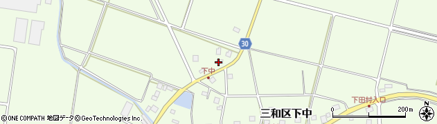 新潟県上越市三和区下中2525周辺の地図
