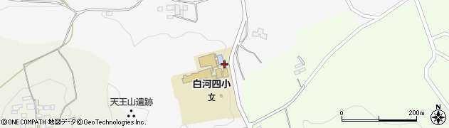 福島県白河市久田野豆柄山周辺の地図