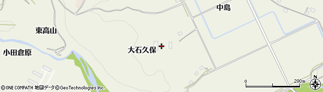 福島県西白河郡西郷村小田倉大石久保周辺の地図