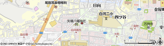 福島県白河市日影28周辺の地図