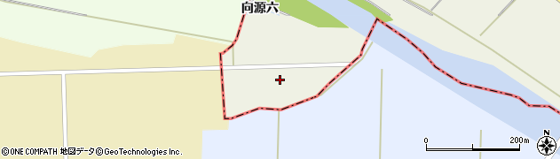 福島県泉崎村（西白河郡）関和久（向源六）周辺の地図