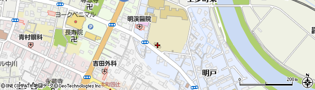 福島県白河市明戸91周辺の地図