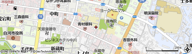 吉田屋そば店周辺の地図