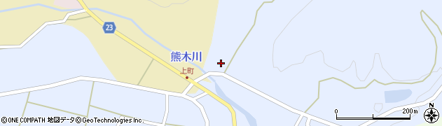 石川県七尾市中島町上町（ヘ）周辺の地図