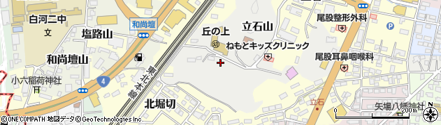 福島県白河市立石山6周辺の地図