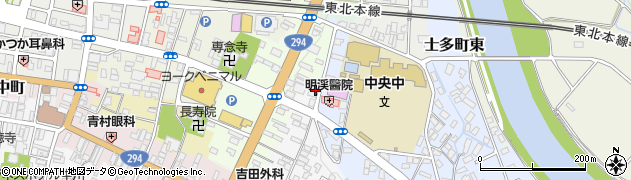 福島県白河市明戸140周辺の地図