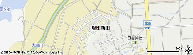 新潟県上越市塚田新田周辺の地図