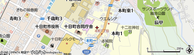 新潟県十日町市本町（１丁目上）周辺の地図