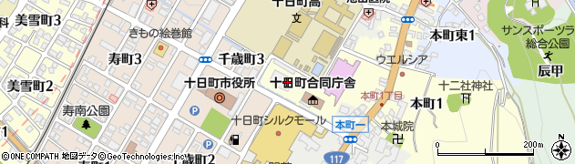 新潟県十日町市宮田町周辺の地図