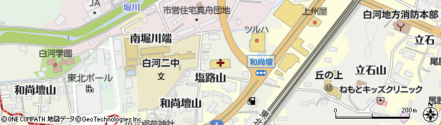 福島県白河市和尚壇山1周辺の地図