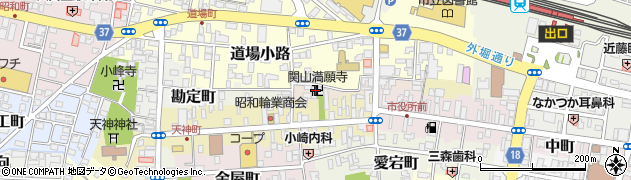 成田山周辺の地図