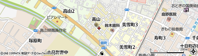 新潟県十日町市錦町周辺の地図
