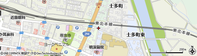 福島県白河市明戸58周辺の地図