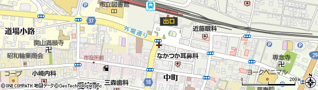 明光義塾白河教室周辺の地図