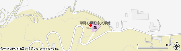 福島県いわき市小川町高萩（下タ道）周辺の地図