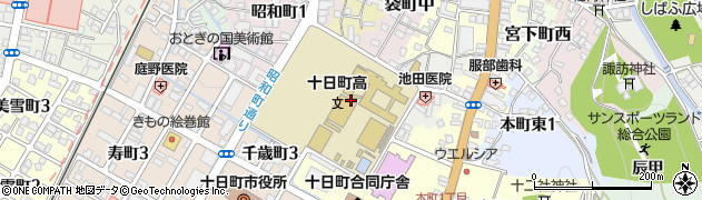 新潟県十日町市本町西周辺の地図