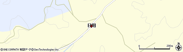 石川県志賀町（羽咋郡）日用周辺の地図