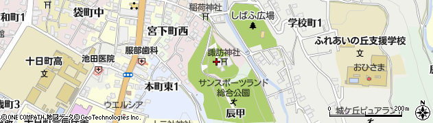 新潟県十日町市宮下町周辺の地図