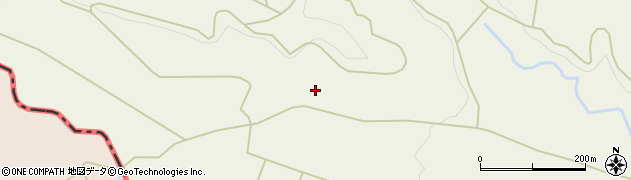 福島県西郷村（西白河郡）小田倉（南大窪）周辺の地図
