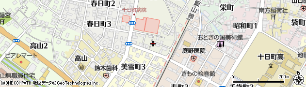 新潟県十日町市桜木町周辺の地図