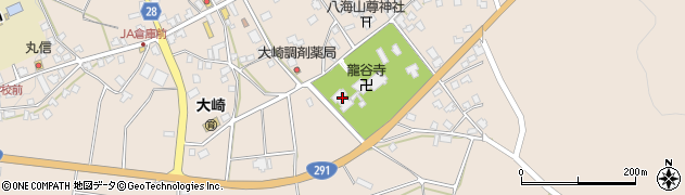 龍谷寺周辺の地図