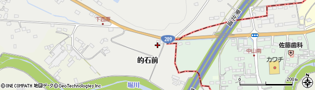 福島県西郷村（西白河郡）米（的石前）周辺の地図