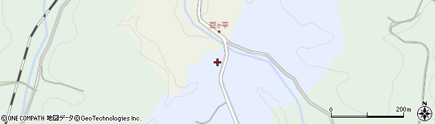 福島県石川郡石川町豆ケ平周辺の地図