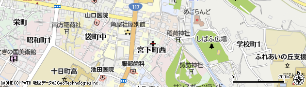 新潟県十日町市宮下町西270周辺の地図