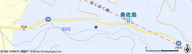 新潟県十日町市午周辺の地図