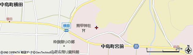 石川県七尾市中島町宮前（ホ）周辺の地図