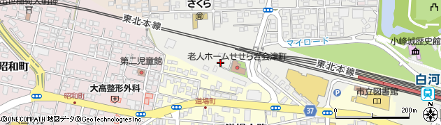 福島交通観光株式会社　白河営業所周辺の地図