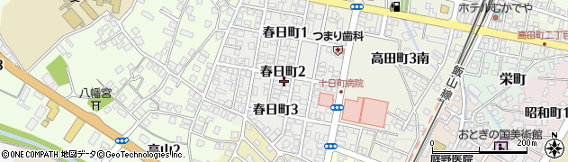 新潟県十日町市春日町周辺の地図