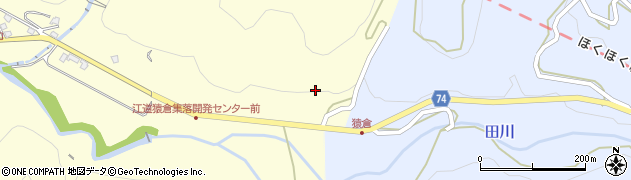 新潟県十日町市猿倉周辺の地図