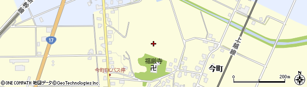 新潟県南魚沼市今町周辺の地図