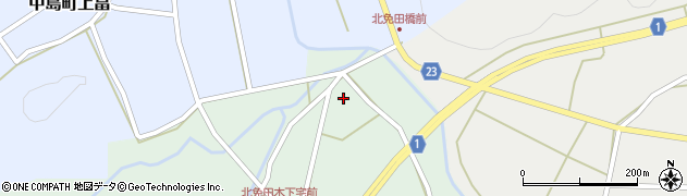 石川県七尾市中島町北免田ホ3周辺の地図